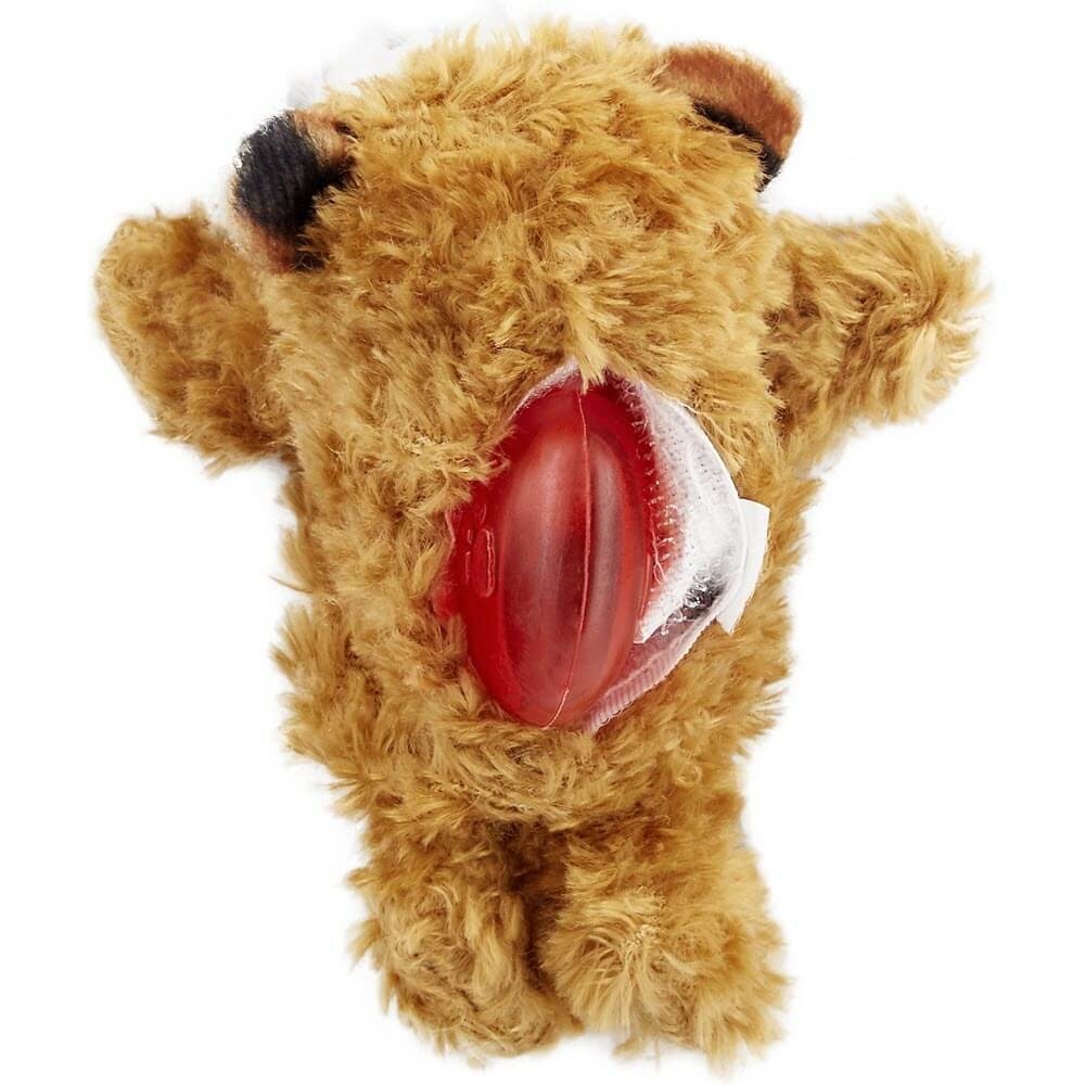 Kong Plush Teddy Bear Dr. Noyz Total Nuttet Plys Bamse Medium